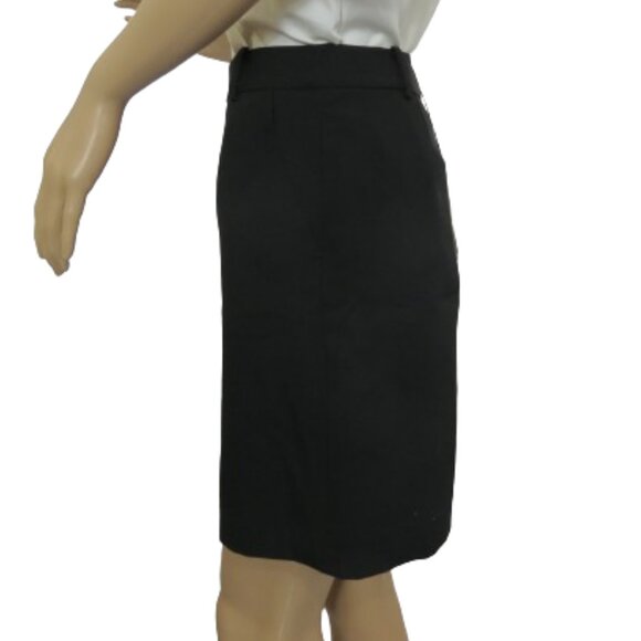 G2000 Stretch Black A-line Skirt - Picture 2 of 6